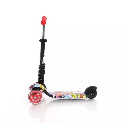 Trotineta pentru copii Smart, Red Black