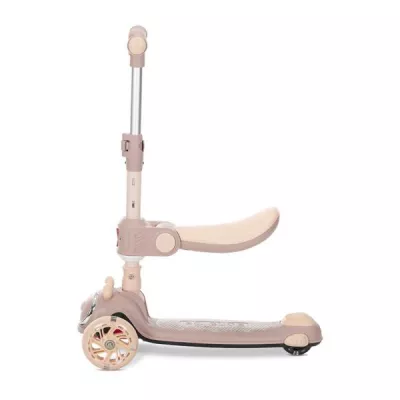 Trotineta pliabila, cu sezut pliabil, Swiftie, pana la 50 kg, Beige