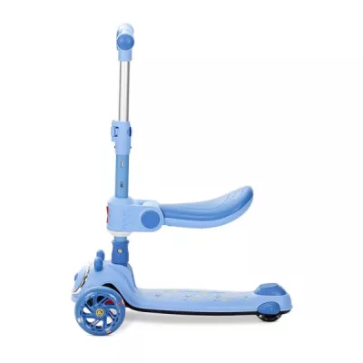 Trotineta pliabila, cu sezut pliabil, Swiftie, pana la 50 kg, Blue