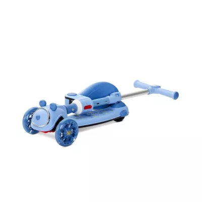 Trotineta pliabila, cu sezut pliabil, Swiftie, pana la 50 kg, Blue