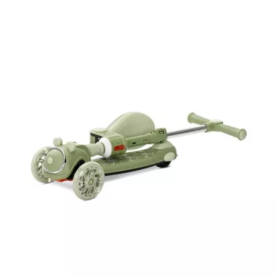Trotineta pliabila, cu sezut pliabil, Swiftie, pana la 50 kg, Green