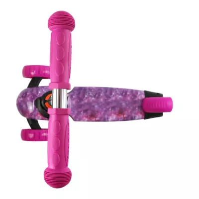 Trotineta reglabila pentru coopii, Draxter, 3 ani+, Pink Galaxy