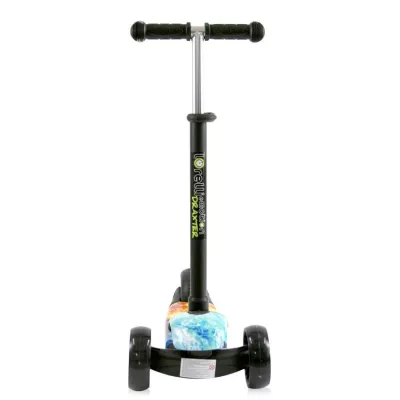 Trotineta reglabila pentru coopii, Draxter, 3 ani+, Red Flame