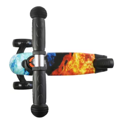 Trotineta reglabila pentru coopii, Draxter, 3 ani+, Red Flame
