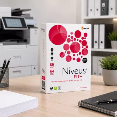 Hartie copiator A4 80g 500 coli NIVEUS FIT+ | DepozitulDNS