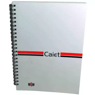 Caiete - Caiet A5 cu spira si microperforatii, 70 file, matematica, depozituldns.ro