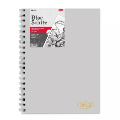 Bloc desen A4 schite 120 gr 80 file DACO BD412 - preturi av