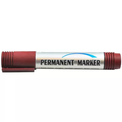 Markere permanente - Marker permanent rosu, varf rotund RX200, depozituldns.ro