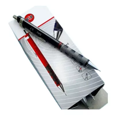 Creioane mecanice, creioane grafit si ascutitori - Creion mecanic 0.5mm cu corp PVC,cu grip si clips metalic CN 556, depozituldns.ro