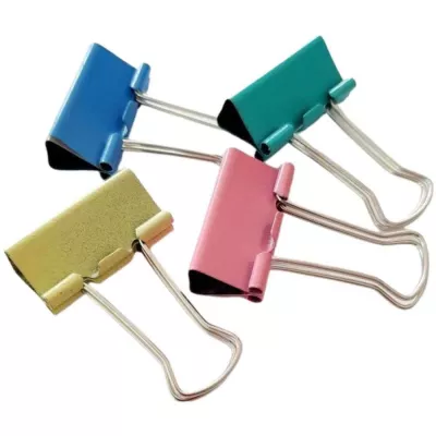 Clips metalic 25mm CN, 12buc/cut B4U - preturi avantajoase -