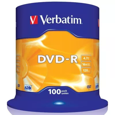 CD, DVD, Blu-Ray - DVD-R, printabil, 16X, 4.7 GB, VERBATIM 69829, depozituldns.ro