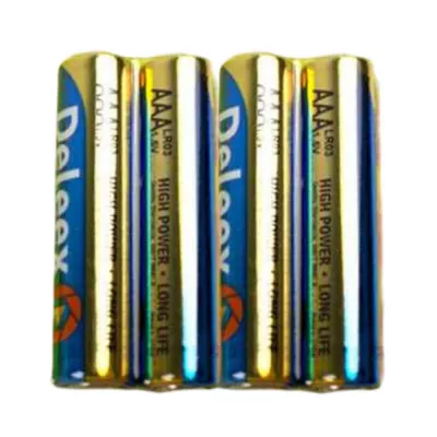 Baterii, acumulatori, incarcatoare - Baterie alcalina LR03 AAA 1.5V Deleex, depozituldns.ro