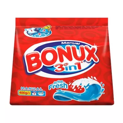 Detergent si balsam de rufe - Detergent BONUX manual 400 gr., depozituldns.ro