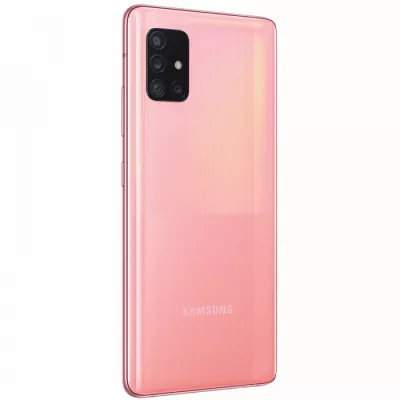 SAMSUNG Galaxy A51 5G, 128GB, 6GB RAM, ecran 6.5, Telefon Dual SiM 5G, 4500mAh, Pink