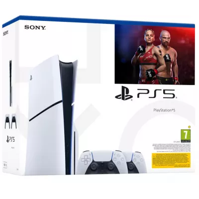 SONY Playstation 5 Disc, 1TB SSD + Joc Mortal Kombat 1 + Extra