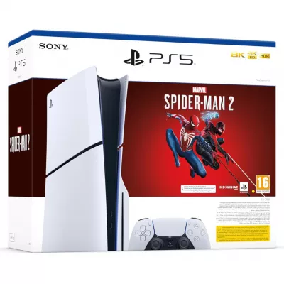 SONY Playstation 5 Disc, 1TB SSD + Joc Spider-Man 2 SONY Playstation 5 Disc, 1TB SSD + Joc Spider-Man 2