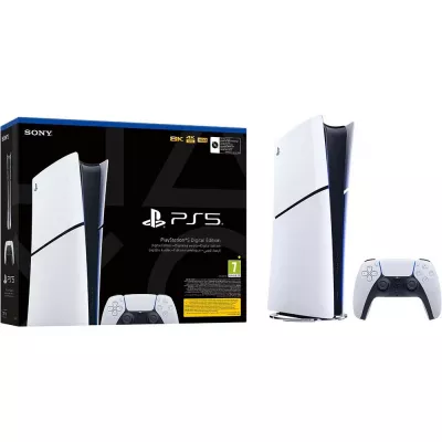 SONY Playstation 5 Slim Digital, 1TB, Consola de jocuri PS5, D-Chassis