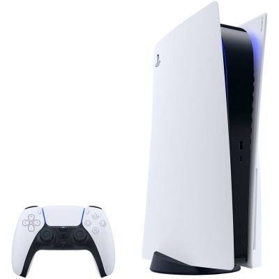 SONY Playstation 5 Disc + Joc PS5 FIFA 2023 + Controller suplimentar, Consola de jocuri PS5