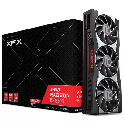 XFX Radeon RX 6800, 16GB, Placa video PCIe, 3840 stream processors, 256-bit