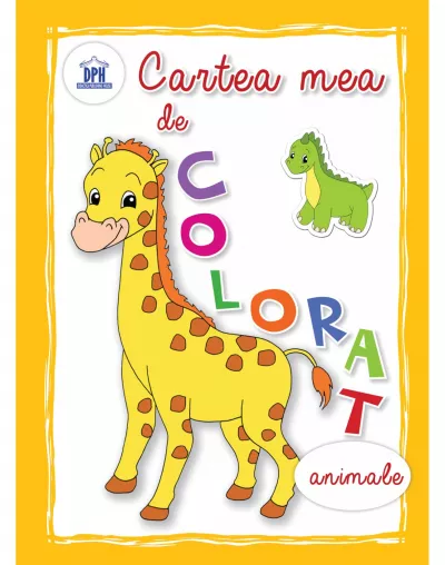 Cartea mea de colorat - Animale