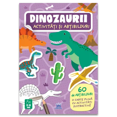 Dinozaurii - Activitati si abtibilduri