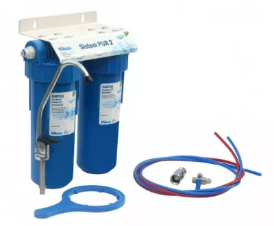 Sistem filtrare apă potabilă în 2 trepte Pur 2