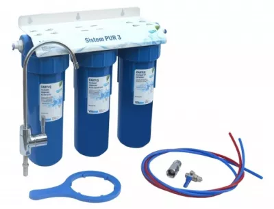 Sistem filtrare apă potabilă în 3 trepte Pur 3