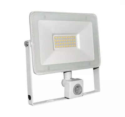 30W SMD LED lumina alba (4100k)  alb + sensor de miscare