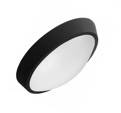 corp-aplica ovala negru cu led 15W lumina alba 230V - IP65