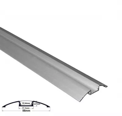 Profil Aluminiu PT. OVAL pentru banda LED - 1metru