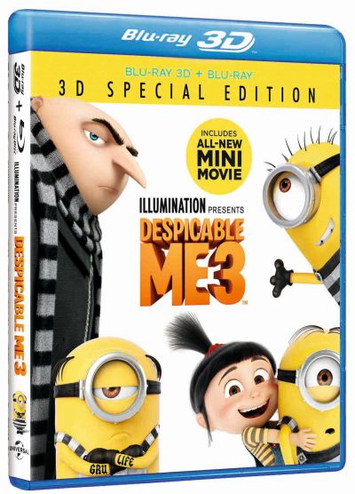 Animatii Blu Ray 3d Sunt Un Mic Ticalos 3 Despicable Me 3