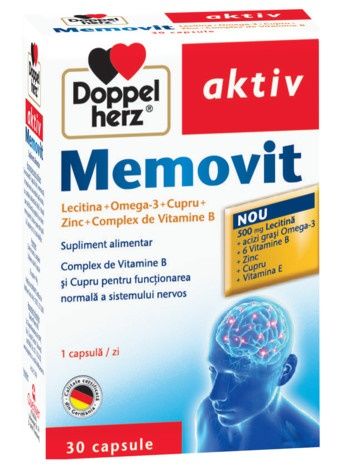 Vitamine Si Suplimente Doppelherz Aktiv Memovit Lecitină