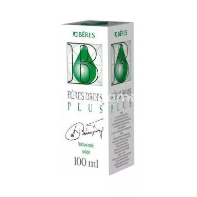 Beres Drops Plus picaturi orale - Vitalitate si imunitate, 100 ml