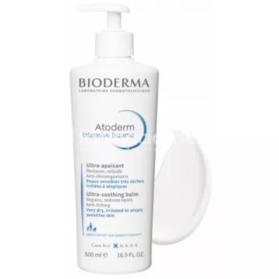 Bioderma Atoderm Intensiv Balsam pentru Fata si Corp, 500 ml