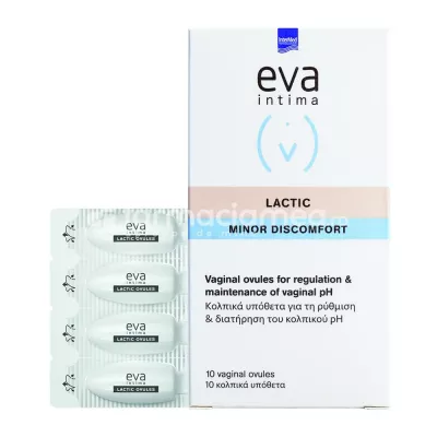 EVA INTIMA Lactic, 10 ovule vaginale