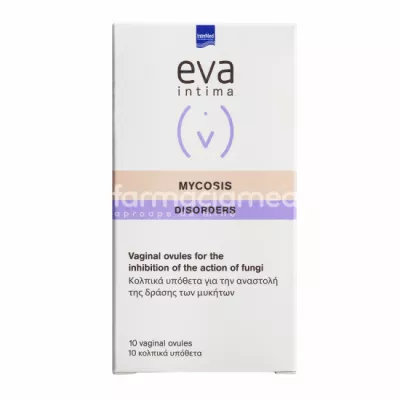 EVA INTIMA Mycosis ovules, 10 ovule vaginale