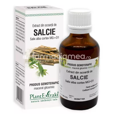 Extract scoarta salcie, 50 ml, PlantExtrakt