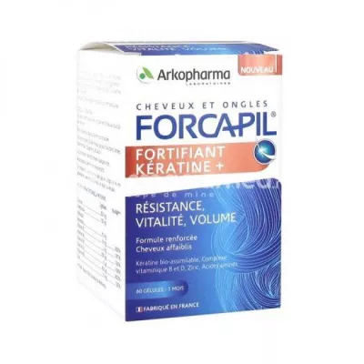 Forcapil Fortifiant Keratine + 60 capsule, Arkopharma