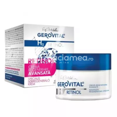 Gerovital H3 Retinol Crema Regenerare Avansata, 50 ml