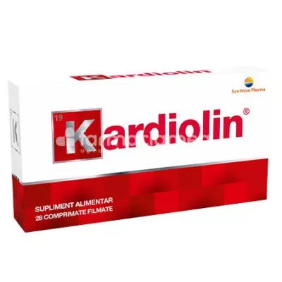 Kardiolin, 28 comprimate, Sun Wave Pharma