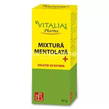 Mixtura mentolata plus, 40 grame, Vitalia Pharma