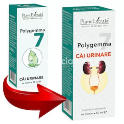 Polygemma 7 Cai Urinare, 50 ml, PlantExtrakt