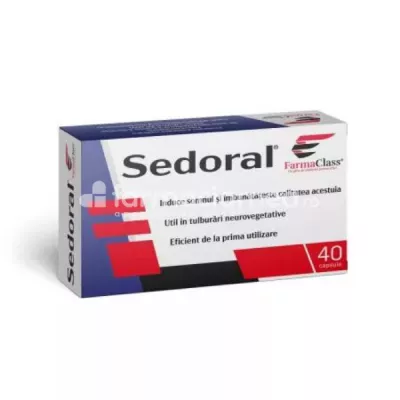 Sedoral, 40 capsule FarmaClass