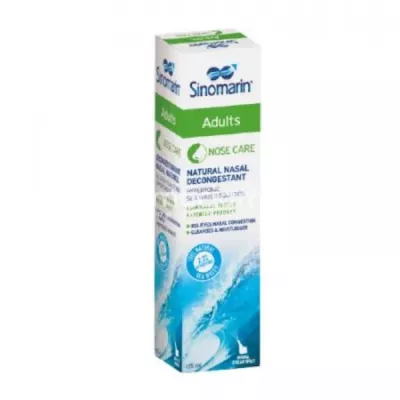 Sinomarin Spray decongestionant nazal pentru adulti, 125 ml, Gerolymatos International