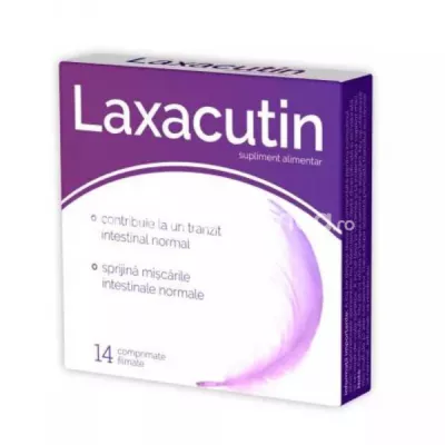 Laxacutin, 14 comprimate filmate Zdrovit