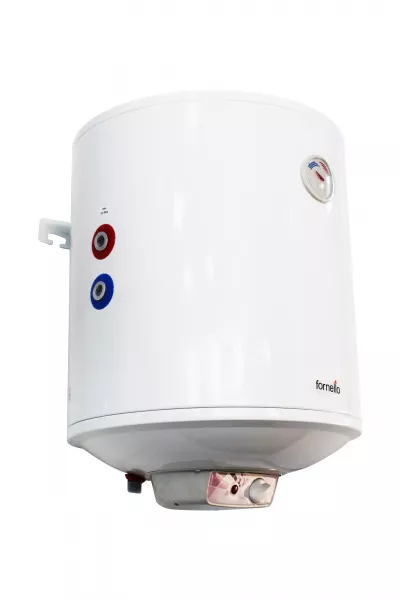 Boiler termoelectric tanc in tanc Fornello Titanium Plus 60 litri, 2000 watt, racord lateral, reglaj extern al temperaturii