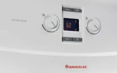 Centrala termica cu boiler din INOX 45 litri incorporat Immergas VICTRIX ZEUS 25 - 25 kW