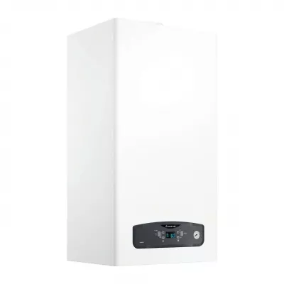 Centrala termica pe gaz in condensare Ariston CARES S 30 kW, clasa A, LCD, model nou, termostat ambient, filtru antimagnetita si pachet instalare