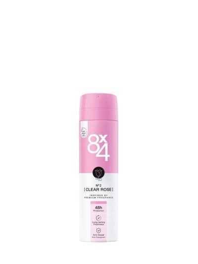 N°2 Clear Rose, deodorant spray, 150 ml