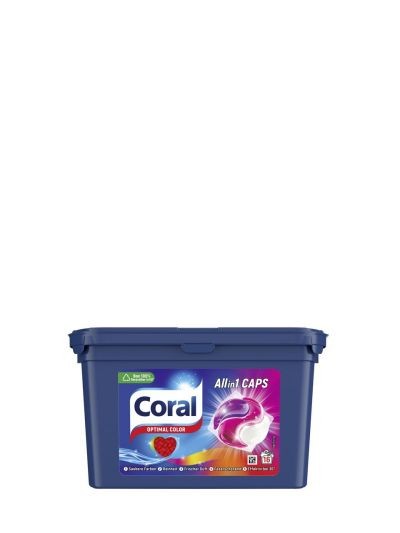 Optimal Color All in 1, detergent capsule pentru rufe colorate, 16 spalari